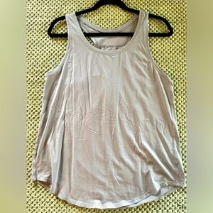 Lululemon Athletics Love Tank * Pleated- Size 8- Soft Mauve